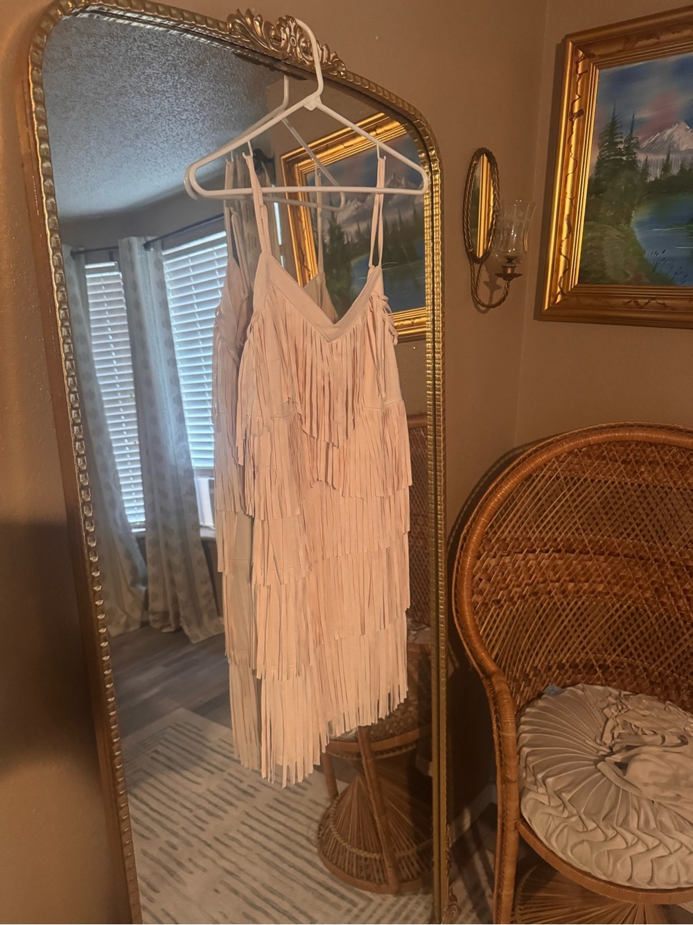Idyllwind Cream Fringe Mini